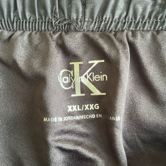 Calvin Klein Women's Gray Athletic Shorts - Plus Size - Picture 4 of 5